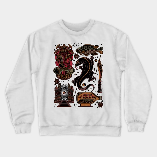 Exotic Vibes Crewneck Sweatshirt by TerpeneTom